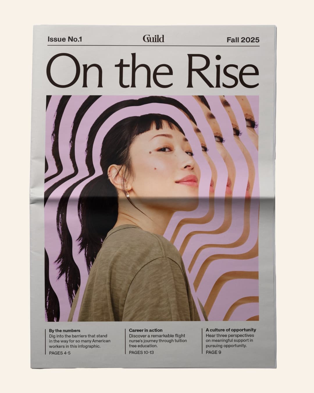 On The Rise zine cover preview